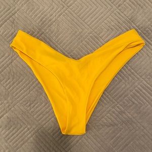 Cheeky Yellow Bikini Bottoms